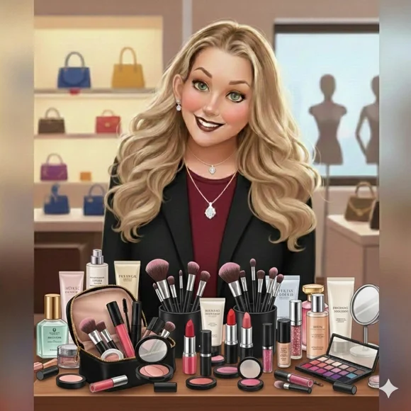 Makeup Set with Lipstick - Picture 1 of 1